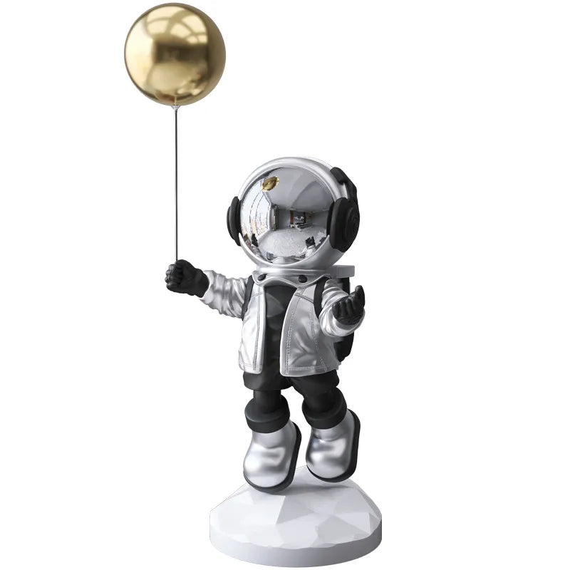 Floating Astronaut Statue Decor