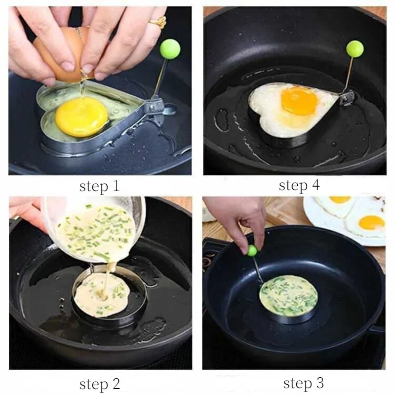 Egg Pancake Shaper Omelette Mold Cooking Tool