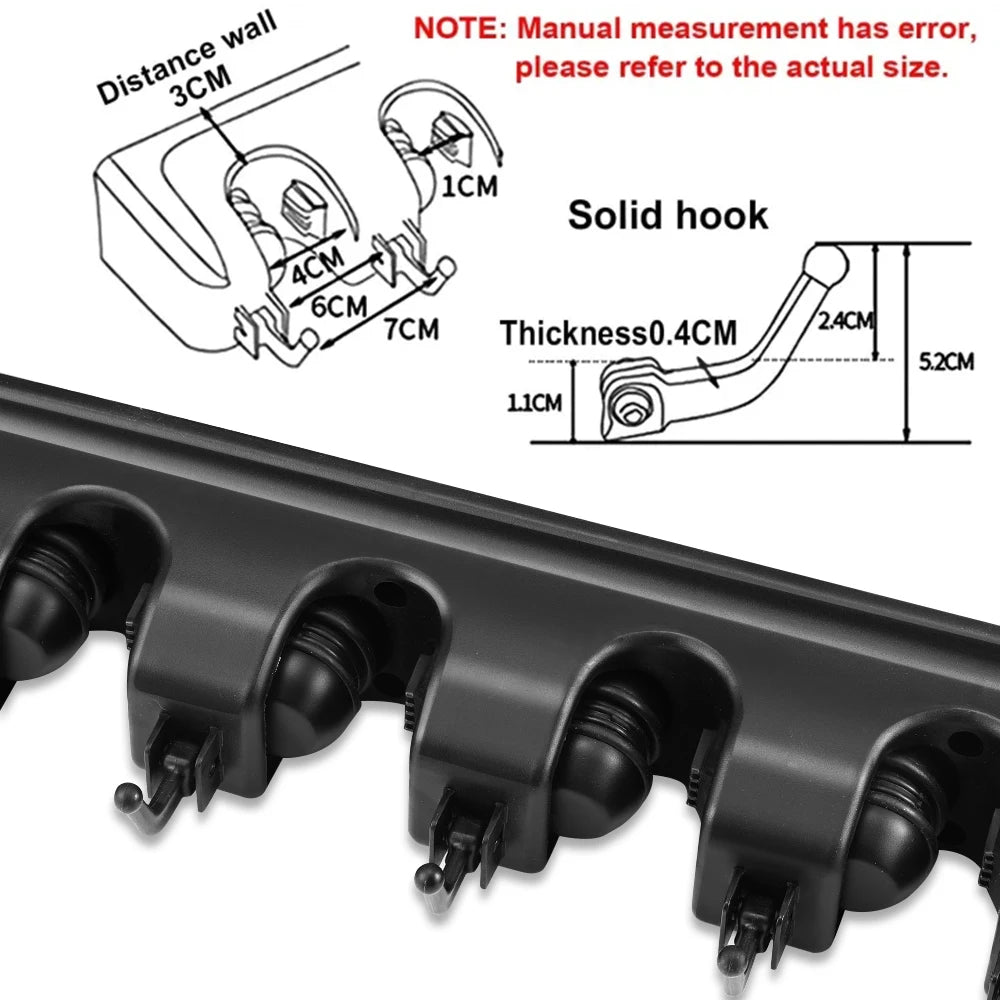 Broom Holder Wall Mount Mop Racks