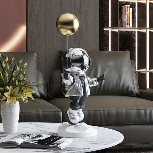 Floating Astronaut Statue Decor